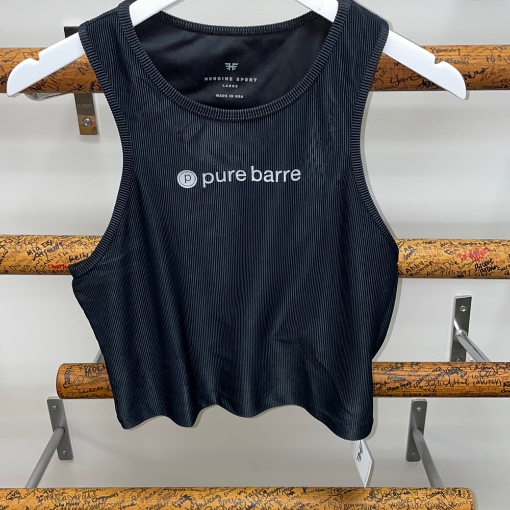 Heroine Sport Pure Barre logo tank top - Picture 1 of 3